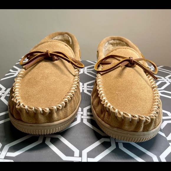 Florsheim Moc Toe Tie Slipper Men Size 11 New - Picture 3 of 9